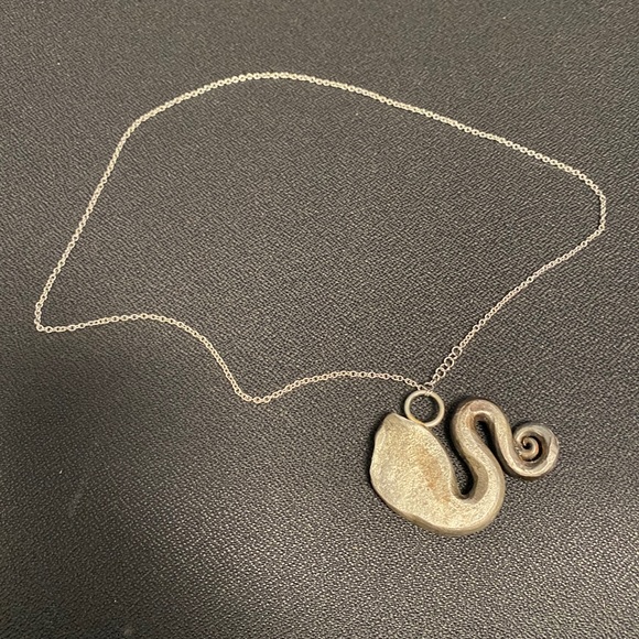 Artisan wrought iron necklace - Picture 4 of 4